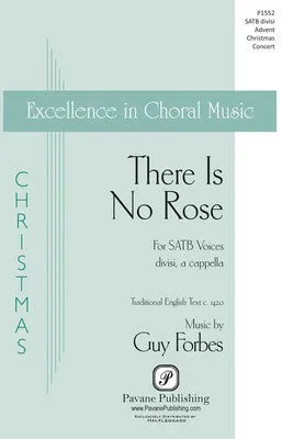 THERE IS NO ROSE SATB DIVISI A CAPPELLA