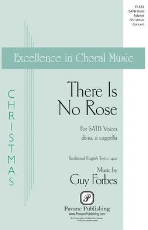 THERE IS NO ROSE SATB DIVISI A CAPPELLA