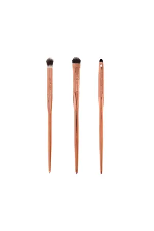 Thin Lizzy Flawless Finish Eye shadow Brush Set 3 Piece