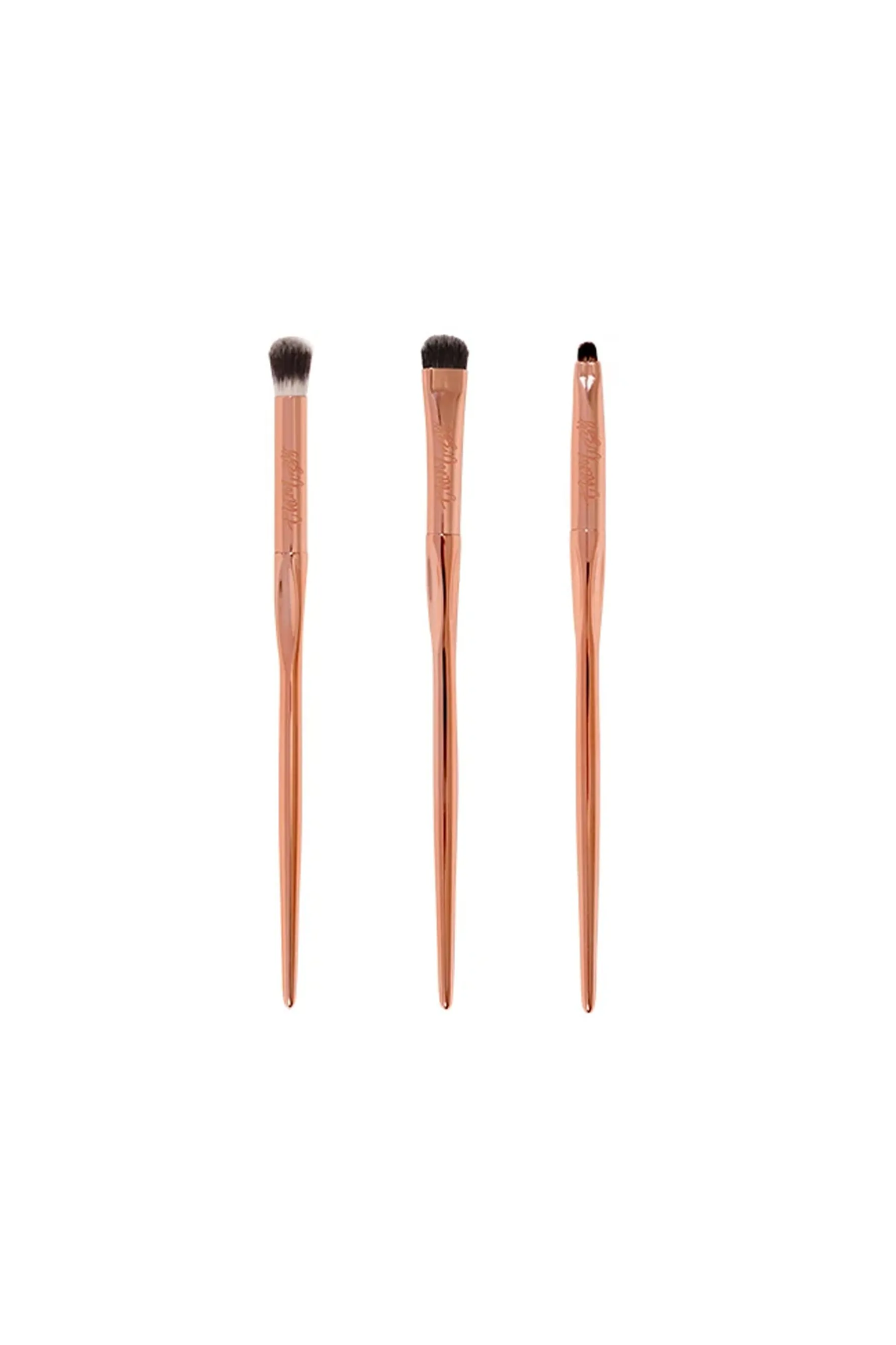 Thin Lizzy Flawless Finish Eye shadow Brush Set 3 Piece