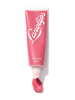 Tinted Lanolin Lip Balm SPF30 Rhubarb