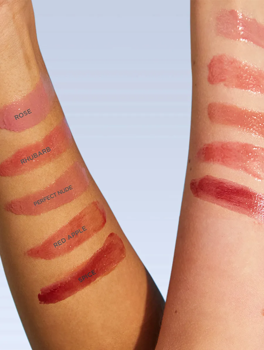 Tinted Lanolin Lip Balm SPF30 Rhubarb