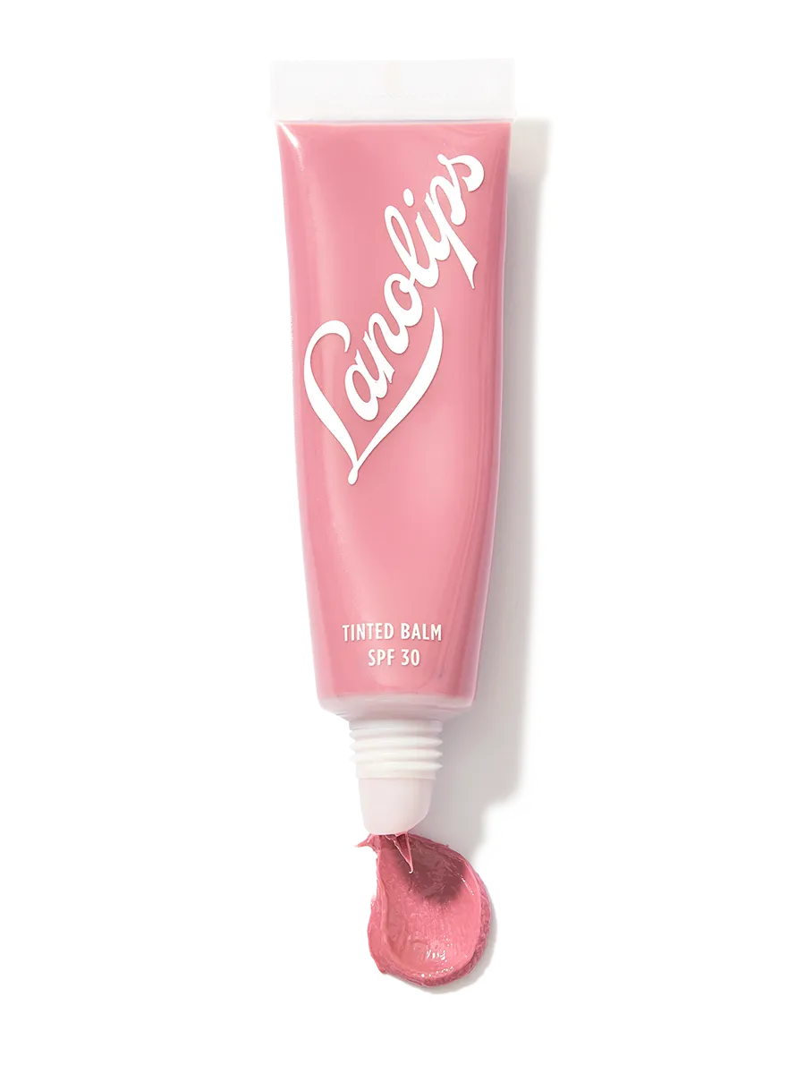 Tinted Lanolin Lip Balm SPF30 Rose