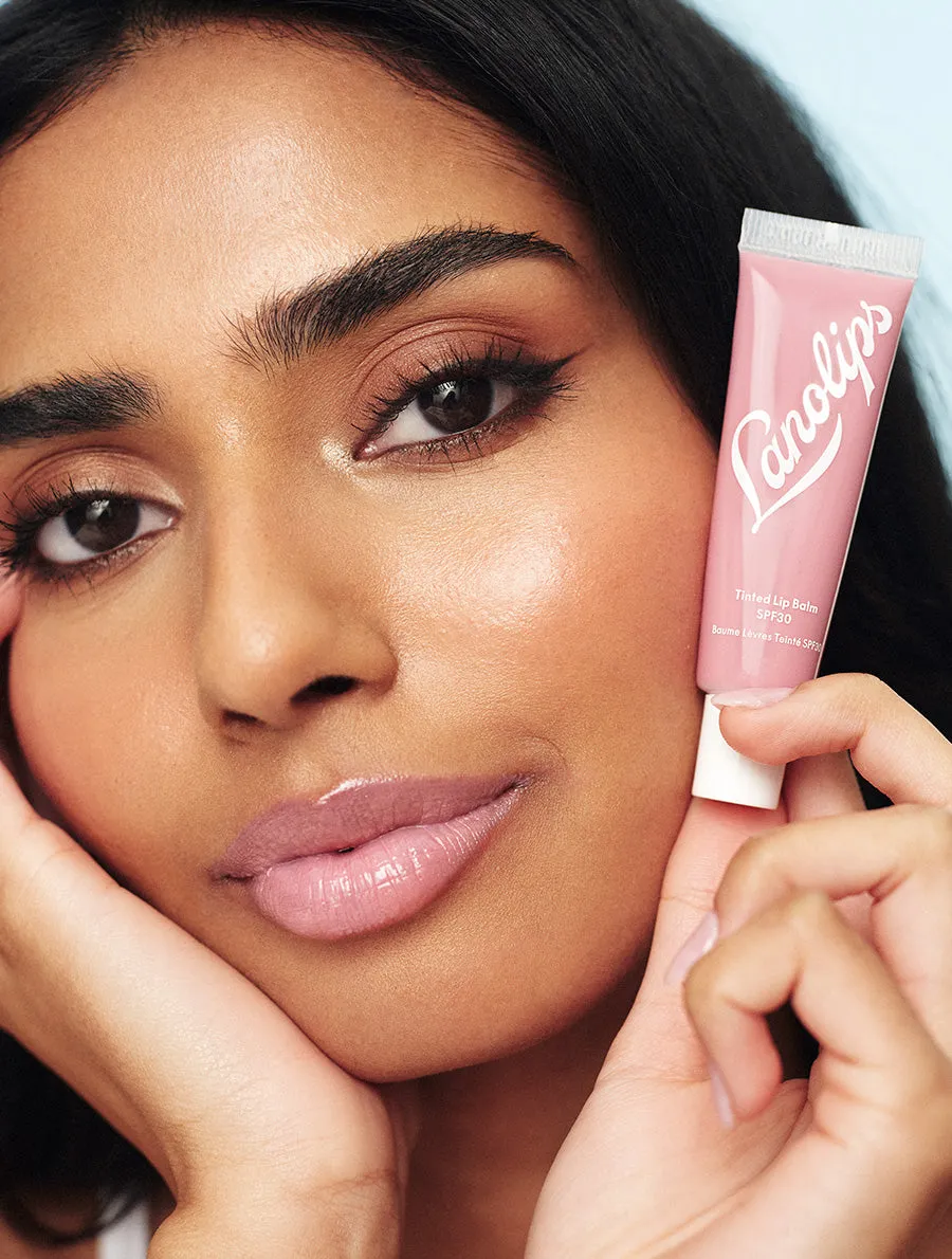 Tinted Lanolin Lip Balm SPF30 Rose