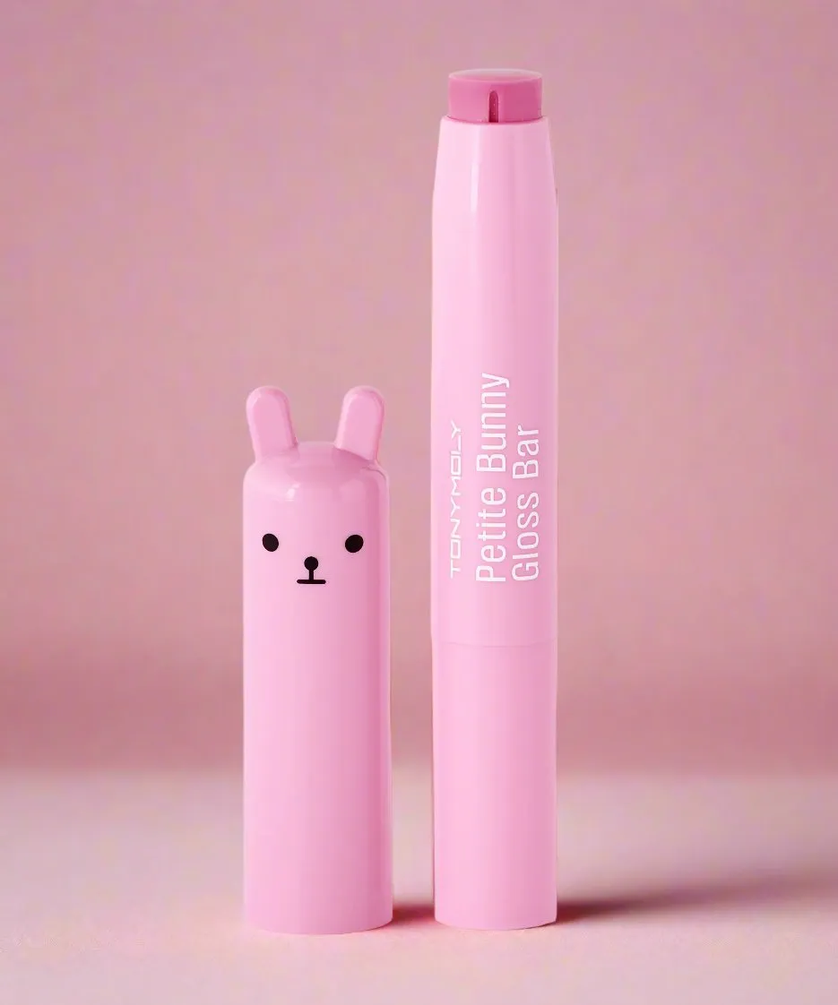 TonyMoly Petit Bunny Gloss Bar in Juicy Strawberry