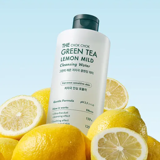 Tonymoly the Chok Chok Green Tea Lemon Mild Cleansing Water 300ml