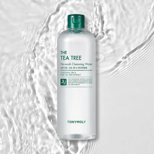 Tonymoly the Tea Tree No-wash Cleansing Water 500ml