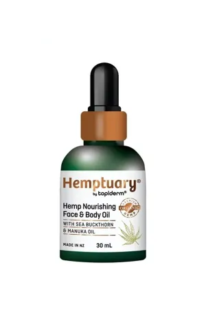 TOPIDERM Hemptuary Hemp Nourishing Face & Body Oil 30ml