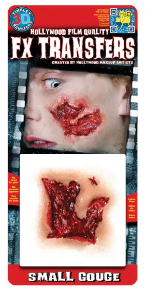 Transfers Sm Gouge 3D Fx  Costume Accessories