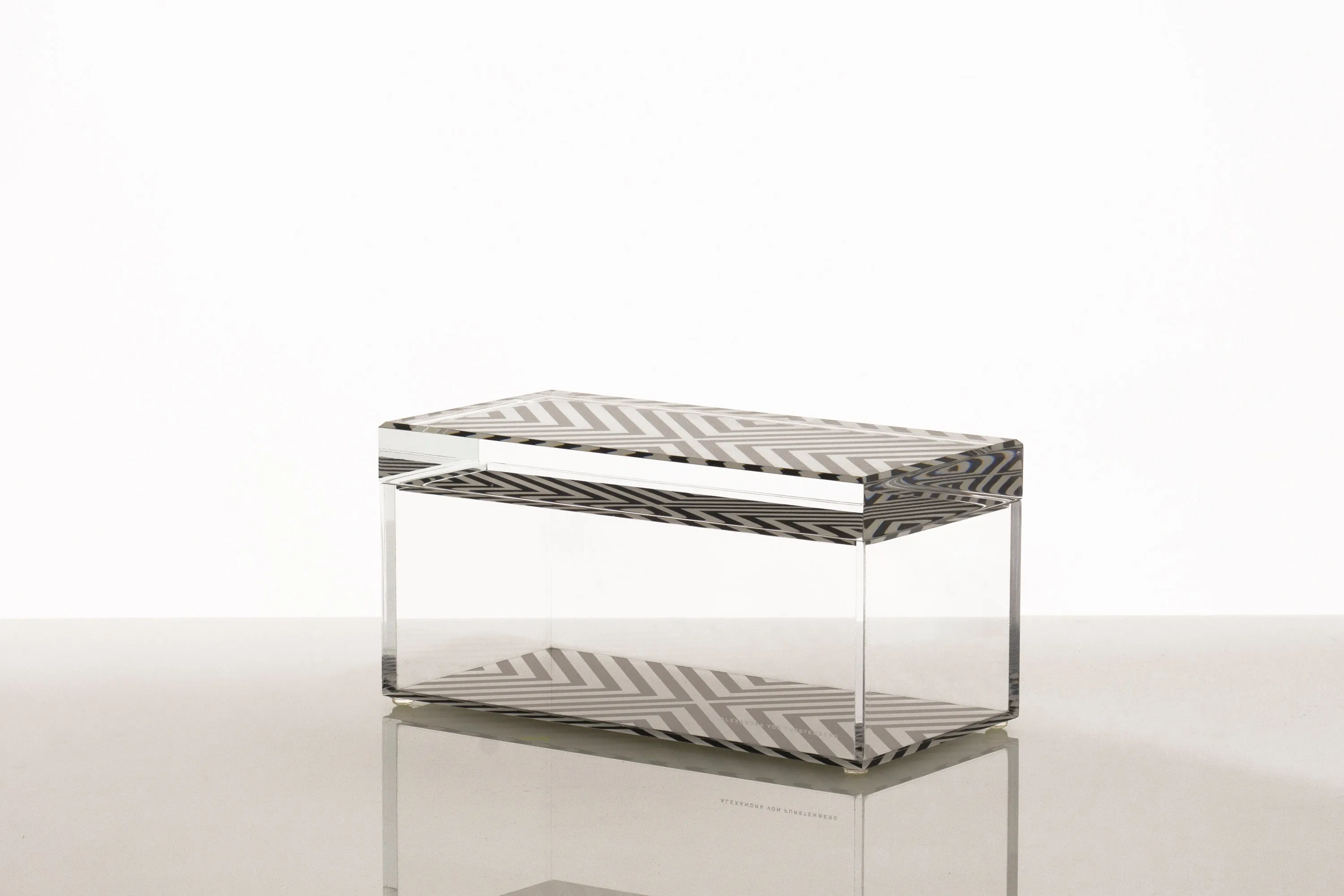 Treasure Box in X Print