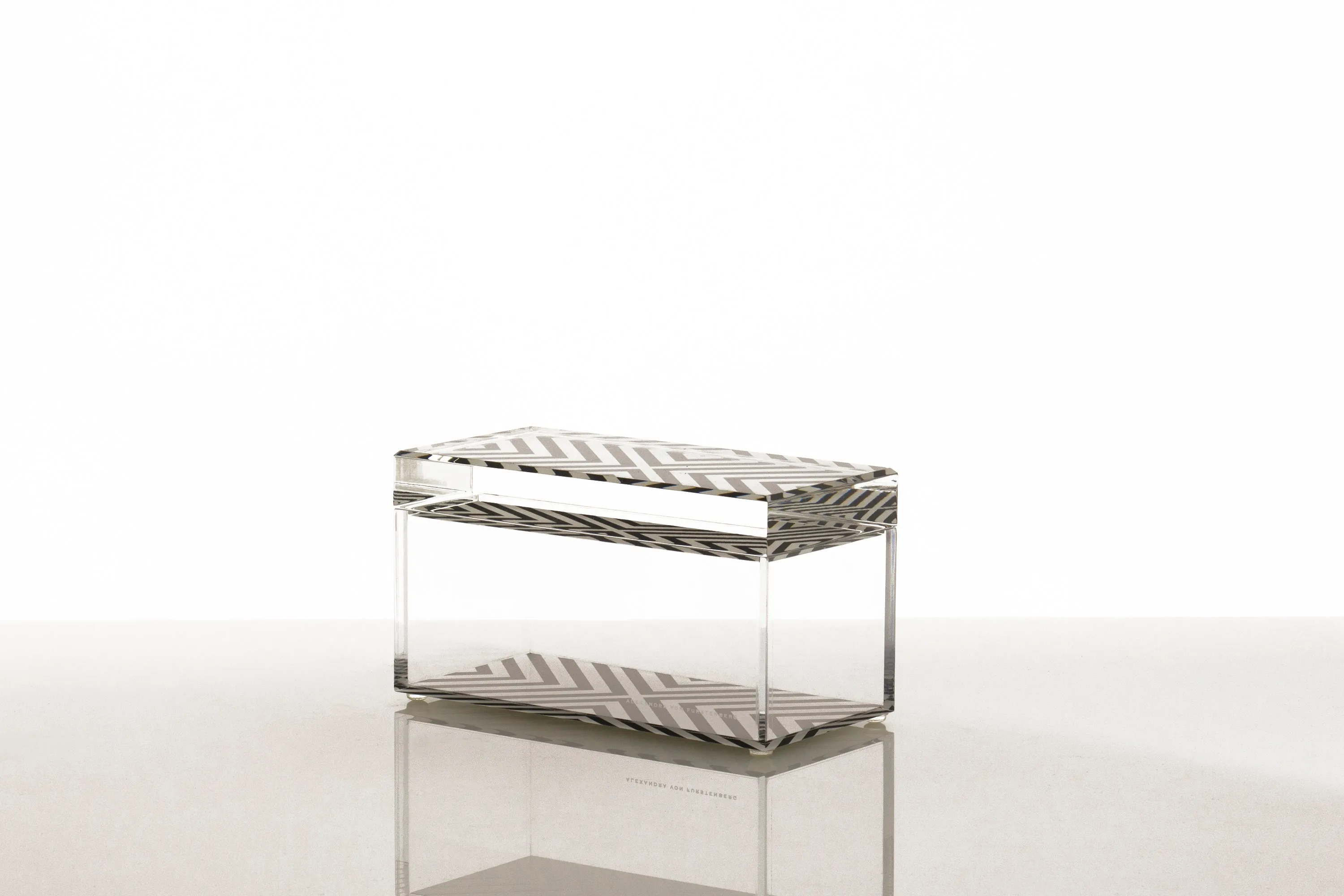 Treasure Box in X Print