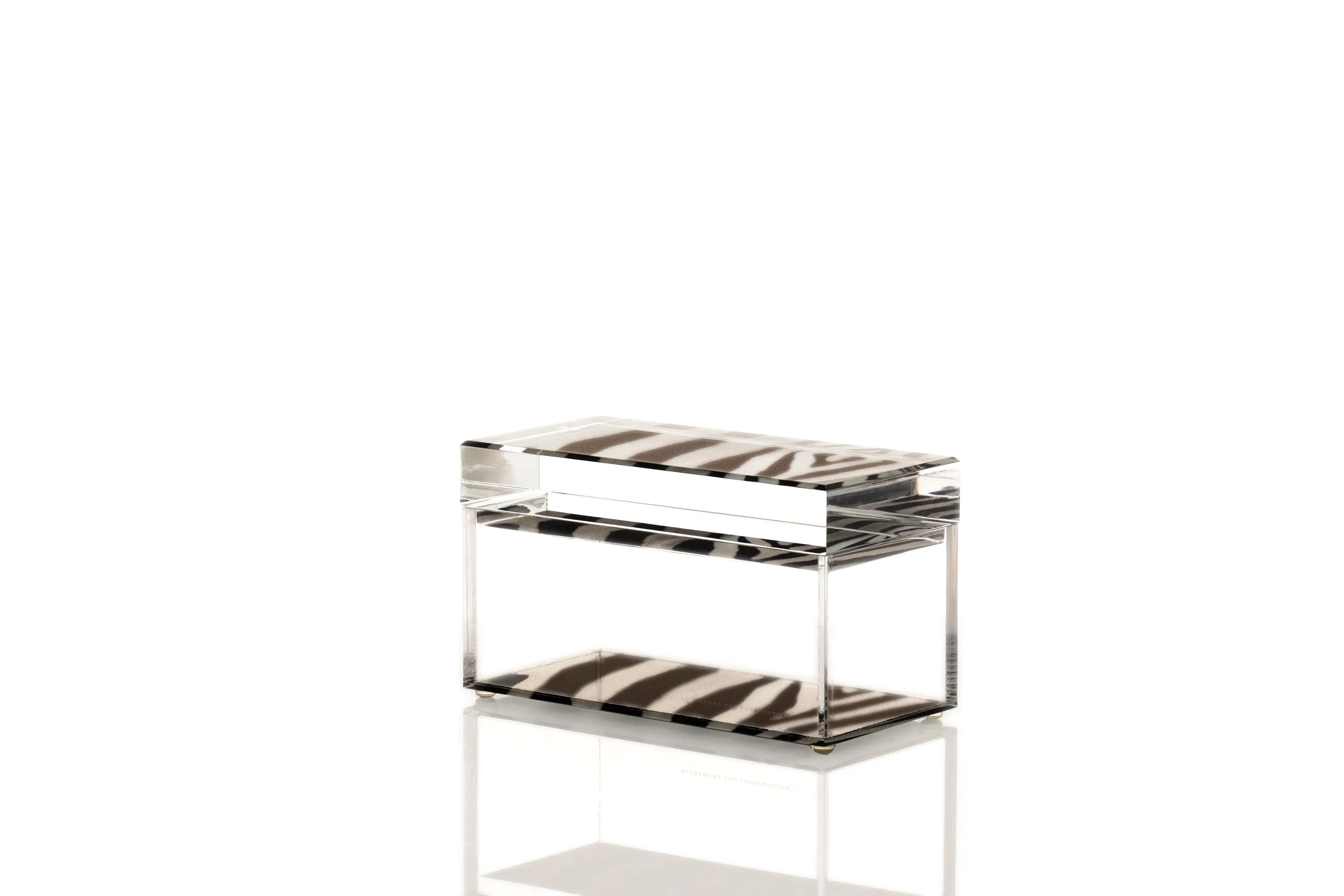 Treasure Box in Zebra Print