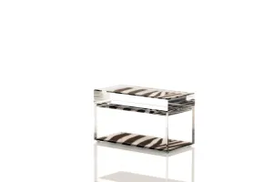 Treasure Box in Zebra Print