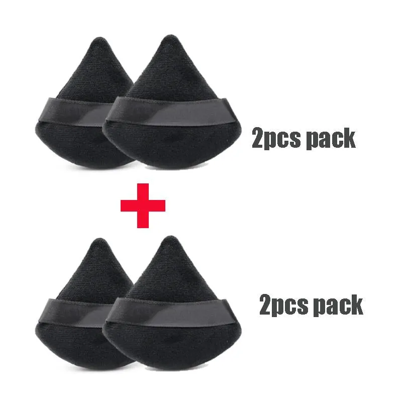Triangle Dry Puff Cotton pads Convient Makepup Tool