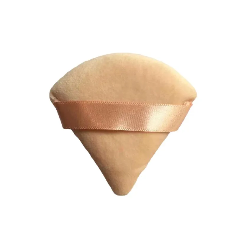 Triangle Dry Puff Cotton pads Convient Makepup Tool