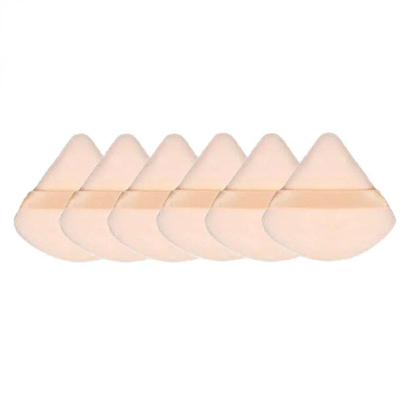 Triangle Dry Puff Cotton pads Convient Makepup Tool