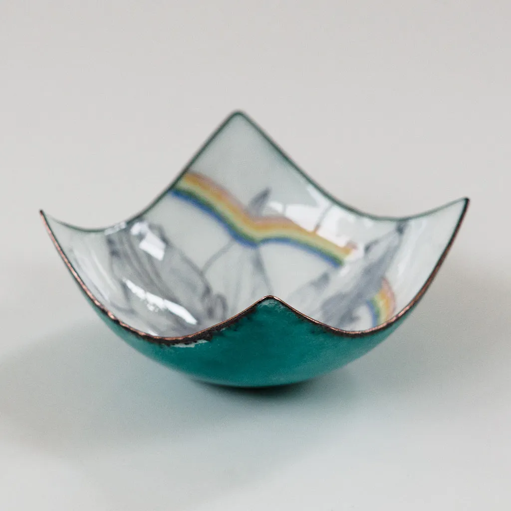 Trillium Wildflower Rainbow Bowl