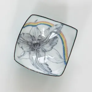Trillium Wildflower Rainbow Bowl