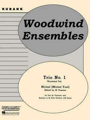 TRIO NO 1 WOODWIND TRIO 2CL/B