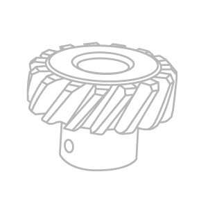 Tritec PP4634B500 Chevy Composite Distributor Gear Standard Tooth / .500" Shaft