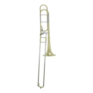 Trombón Estandar Bb/f De Latón Laqueado Wesner Ptt2000f-l