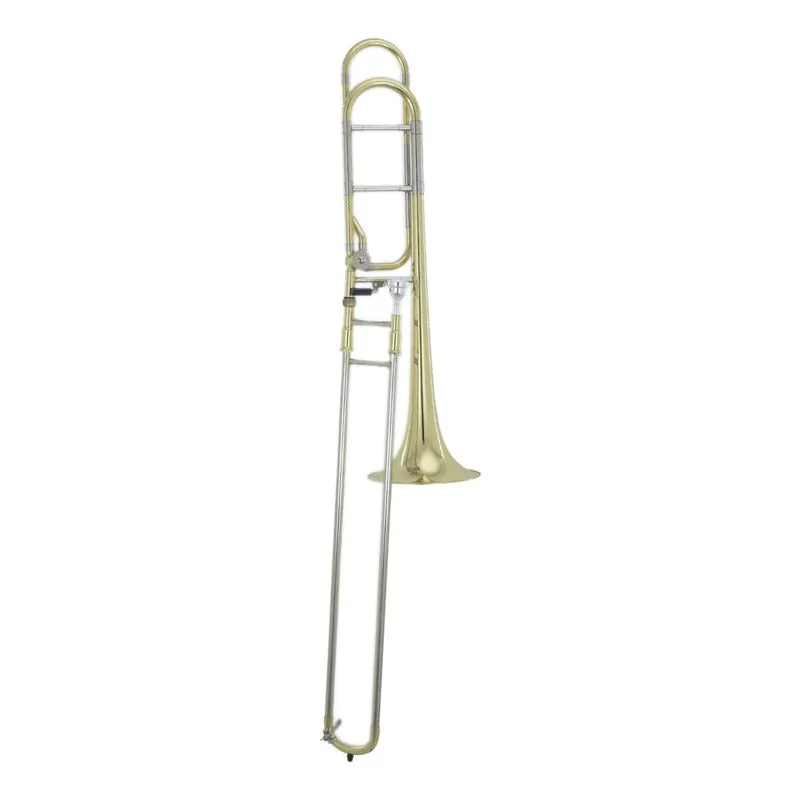 Trombón Estandar Bb/f De Latón Laqueado Wesner Ptt2000f-l