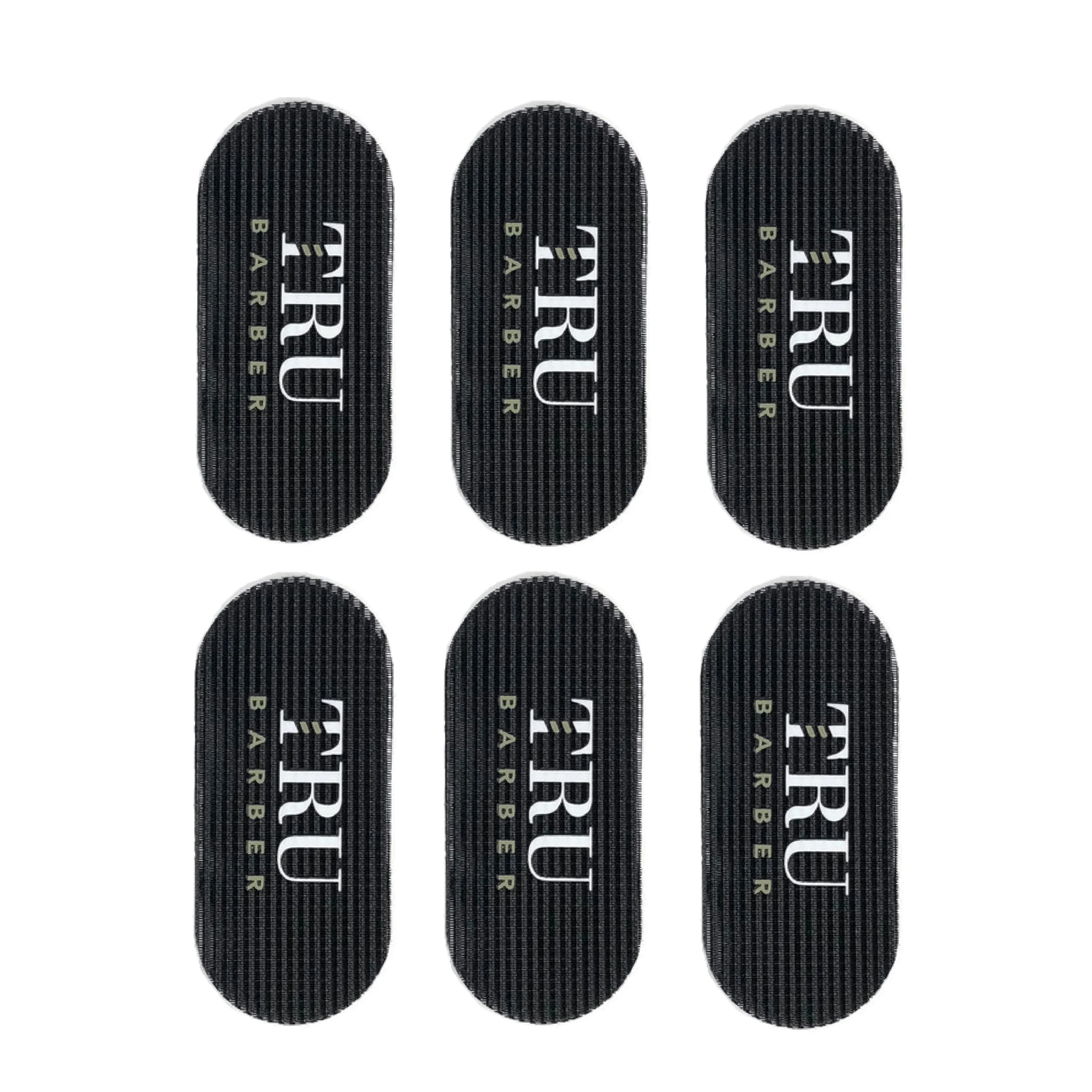 TruBarber Hair Grippers 6pcs  Bundle (BLACK)