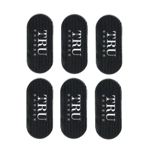 TruBarber Hair Grippers 6pcs  Bundle (BLACK)