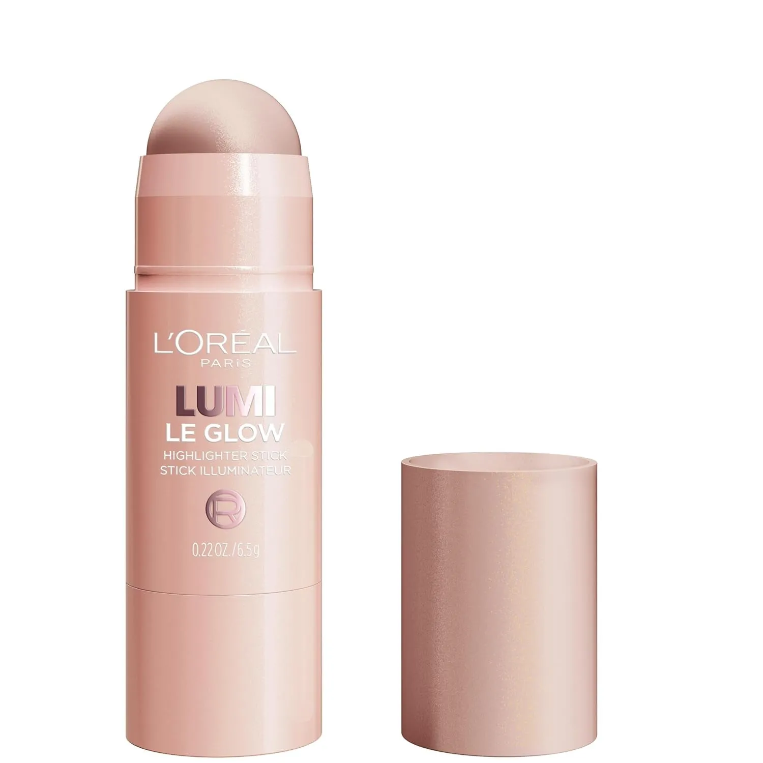 True Match Lumi Le Glass Highlighter Stick, Reflective, Translucent, Glassy Highlighter for Face and Body, 610 Glassy Pearl Eclat, 0.25 Oz