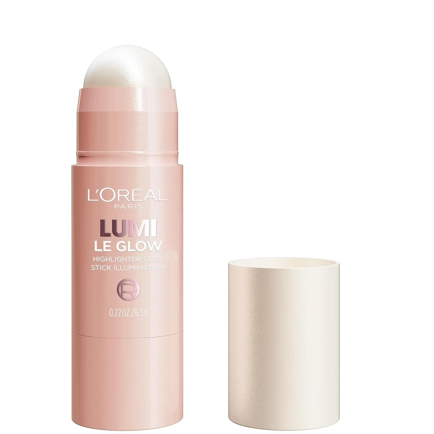 True Match Lumi Le Glass Highlighter Stick, Reflective, Translucent, Glassy Highlighter for Face and Body, 610 Glassy Pearl Eclat, 0.25 Oz