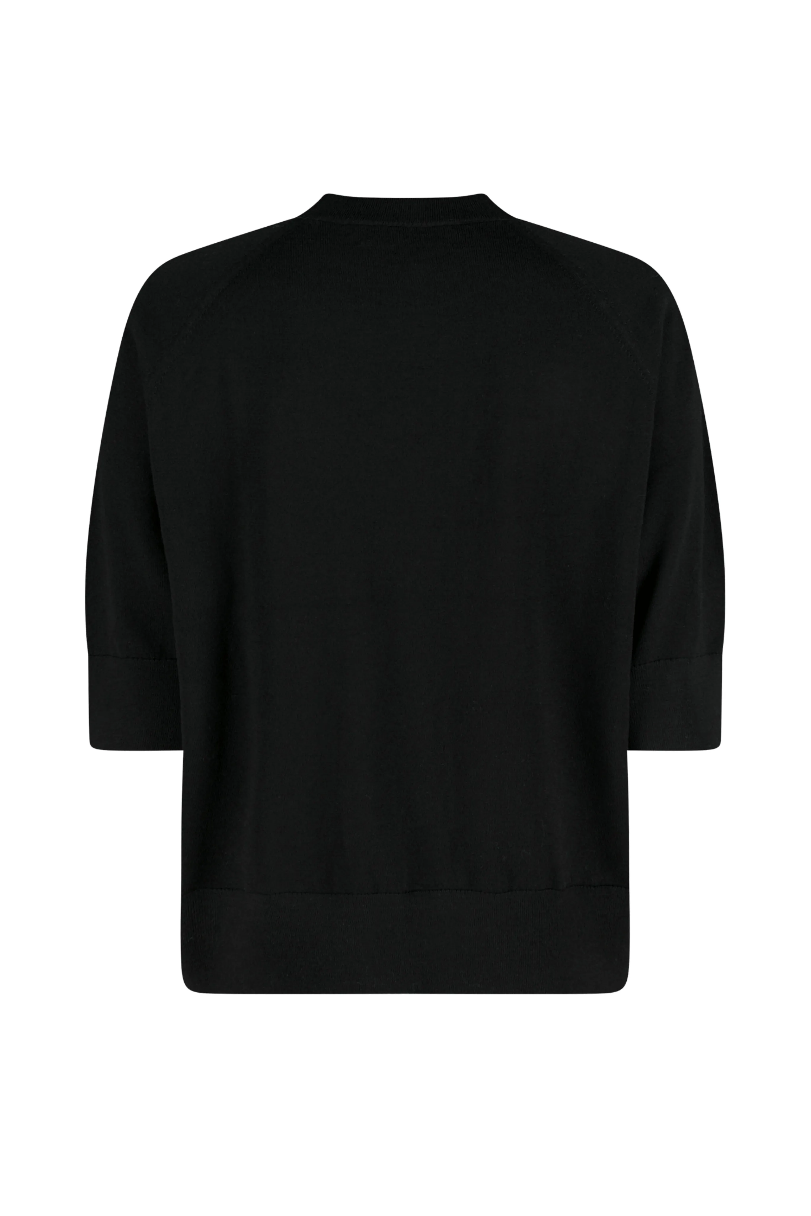 Tuan Black Merino Wool Sweater