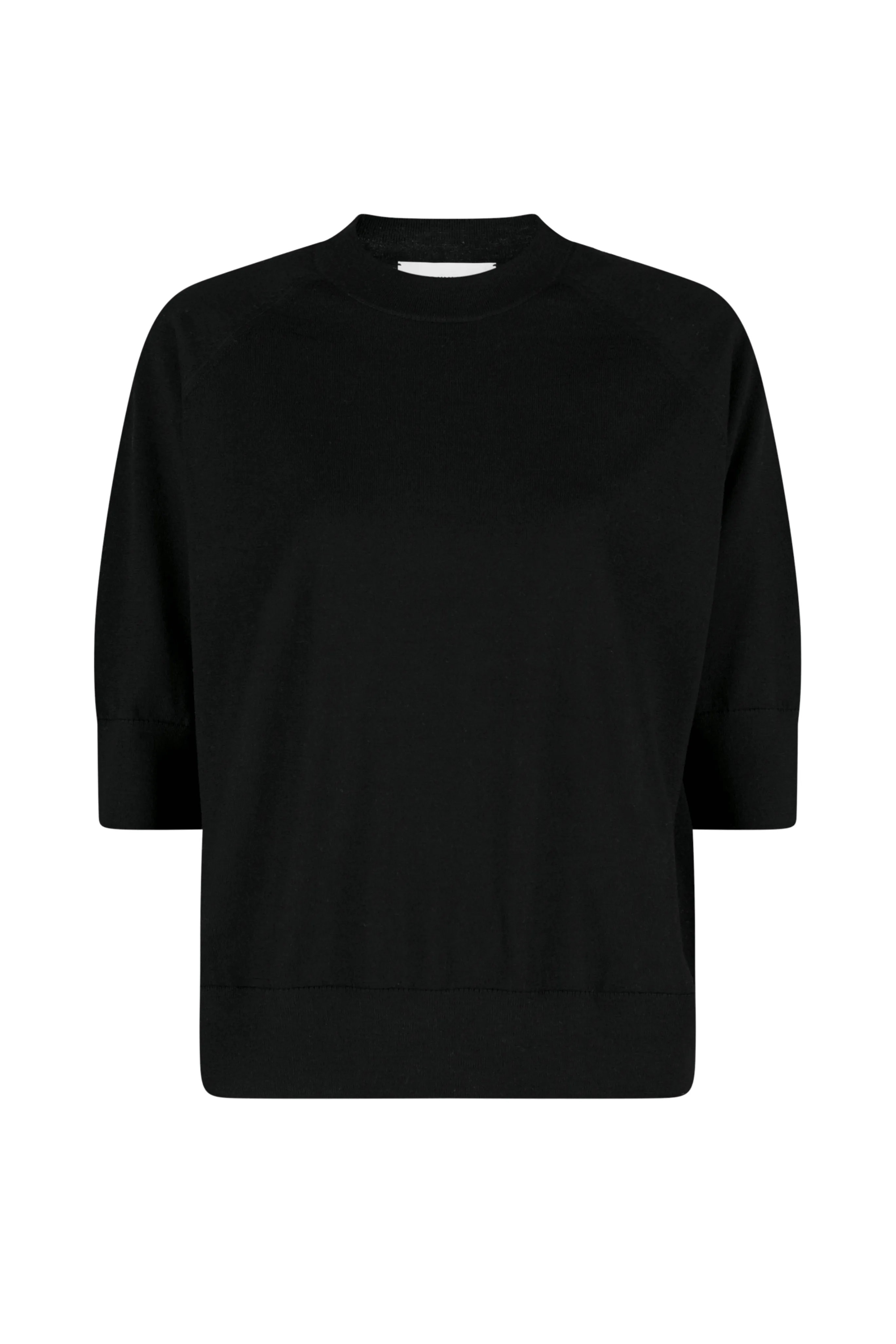 Tuan Black Merino Wool Sweater