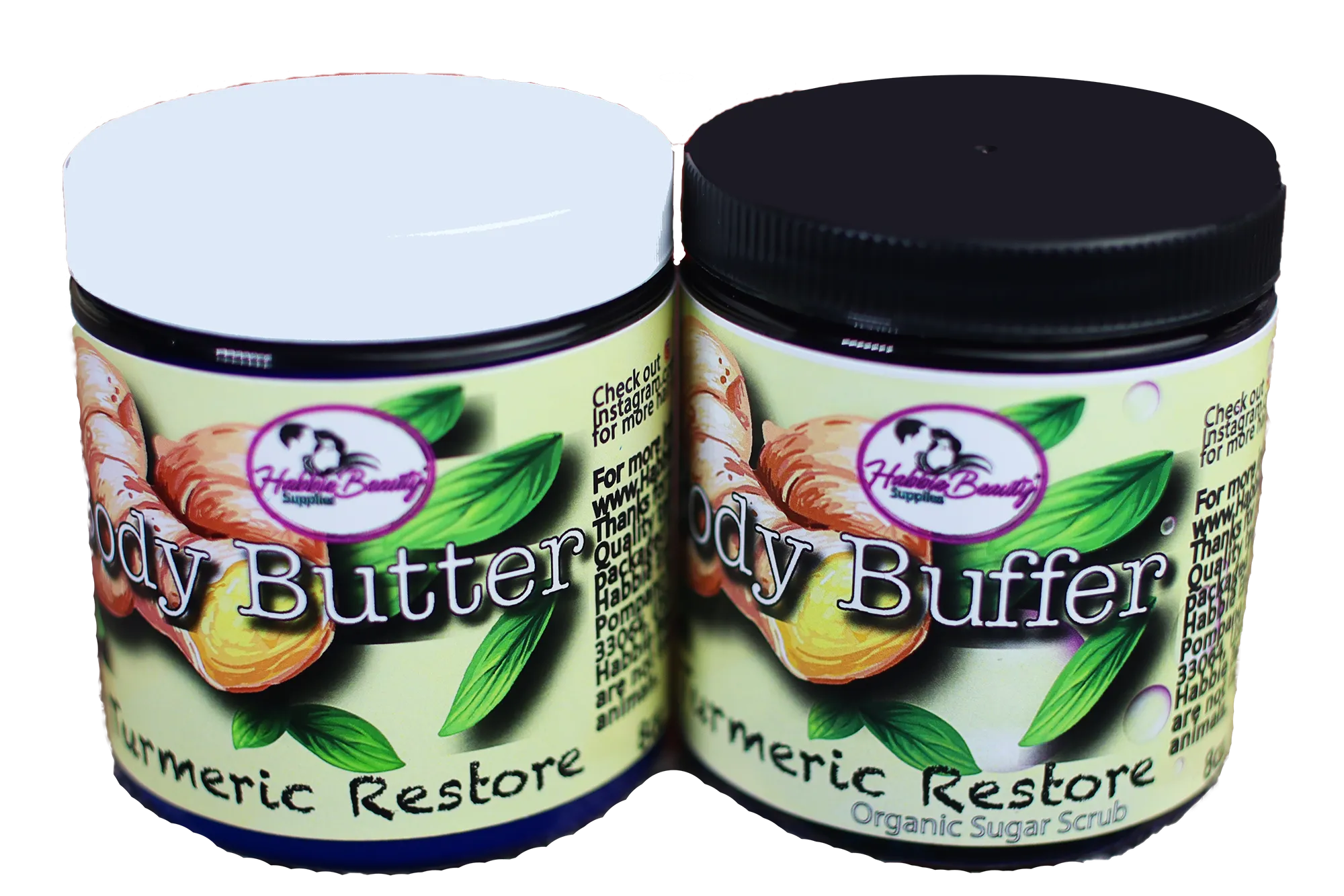 Turmeric Restore Beauty Pack | Turmeric & Hemp Restore | Gift Set | Habbie Beauty Supplies