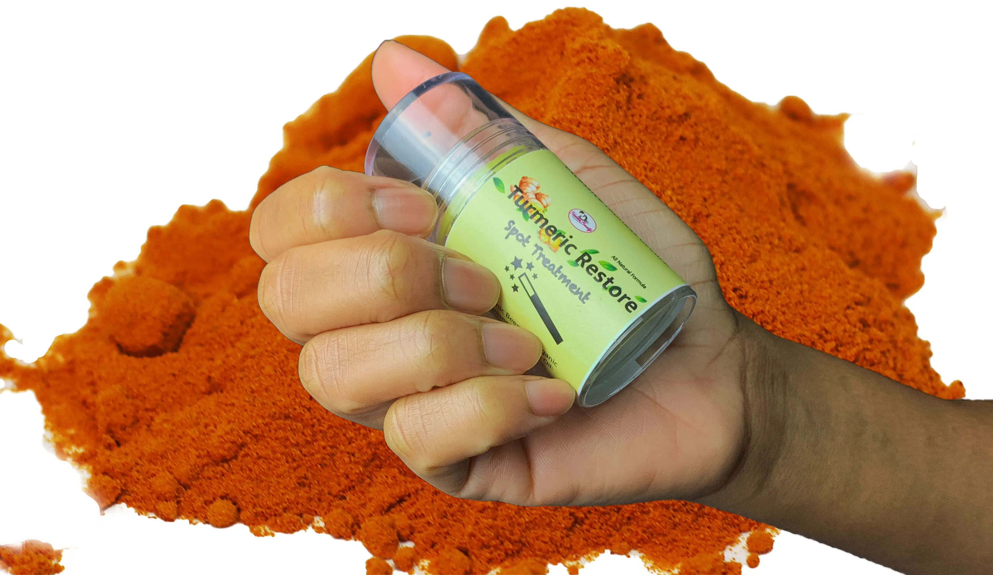 Turmeric Spot Treatment Stick | Turmeric Restore | Habbie Beauty Supplies