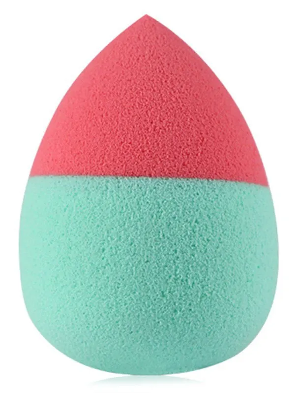 Two Tone Teardrop Shape Makeup Sponges
