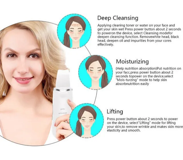 Ultrasonic Exfoliating Wand