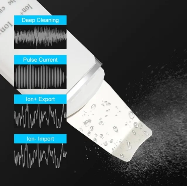 Ultrasonic Ion Skin Scrubber