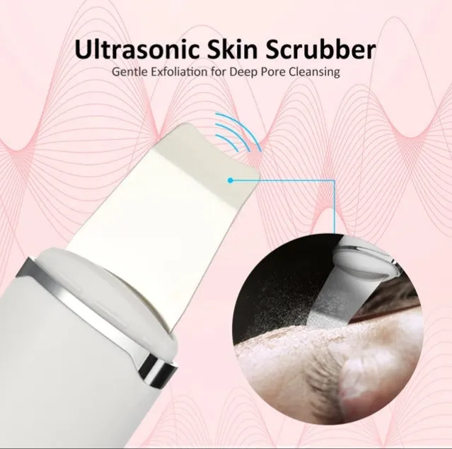 Ultrasonic Ion Skin Scrubber