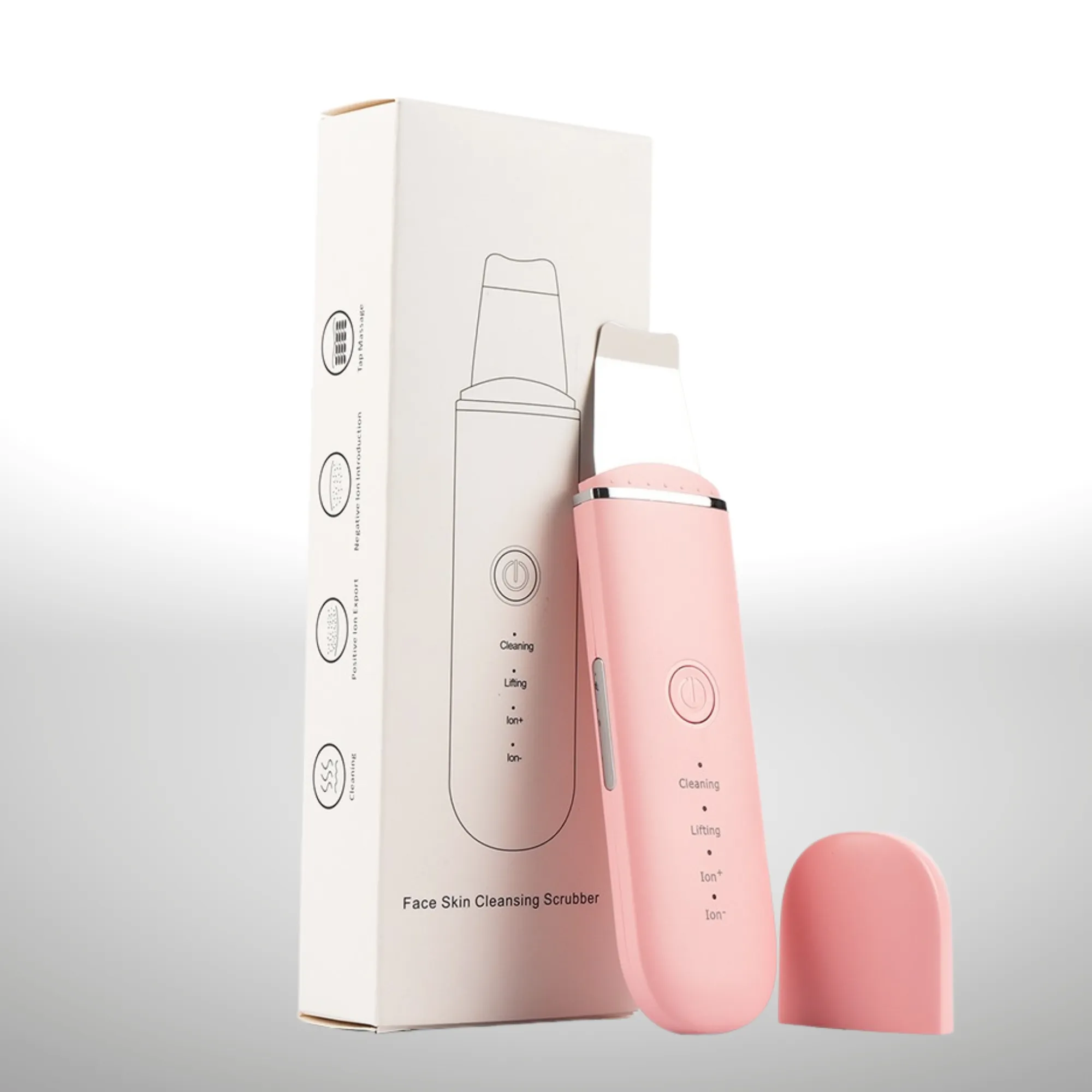Ultrasonic Ion Skin Scrubber