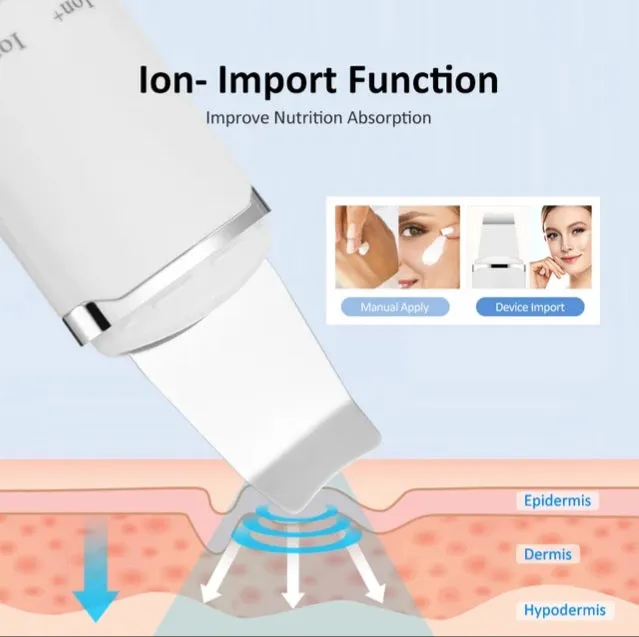 Ultrasonic Ion Skin Scrubber