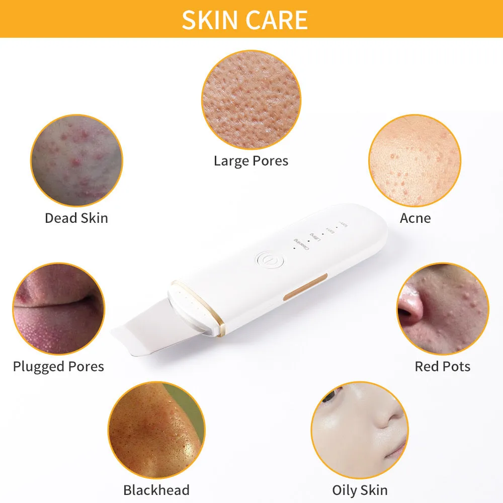 Ultrasonic Ion Skin Scrubber