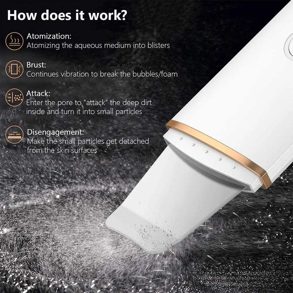 Ultrasonic Ion Skin Scrubber