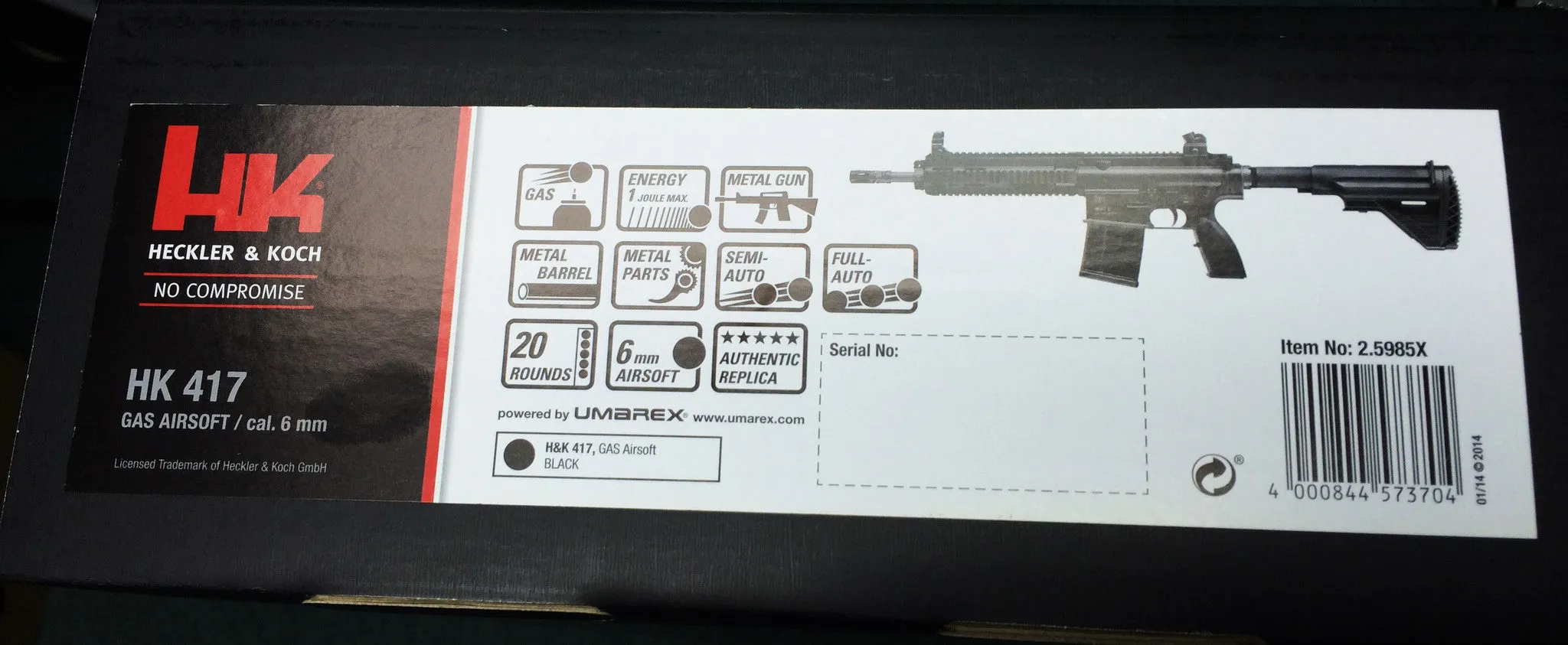 UMAREX HK417 RECON GBB by VFC