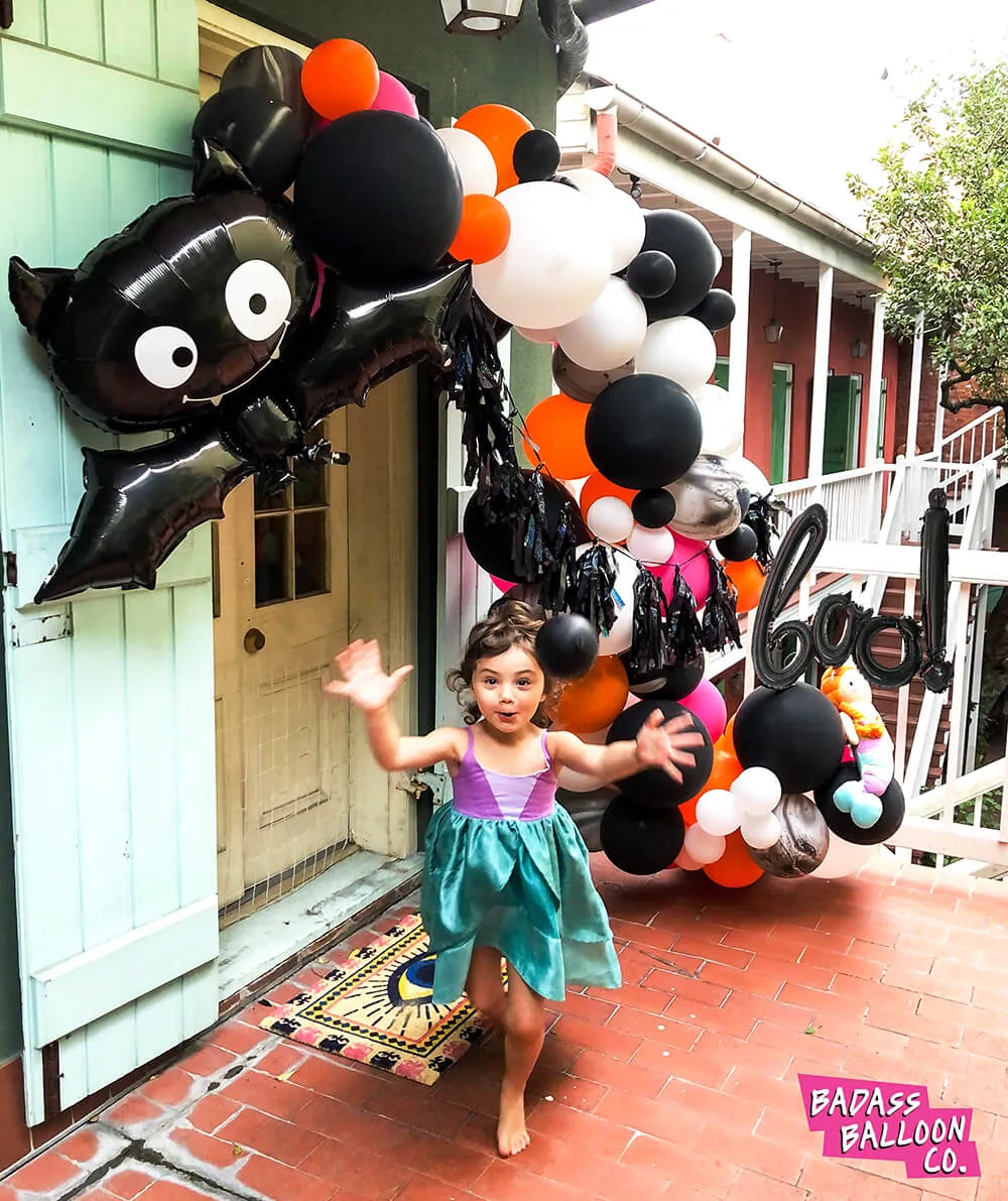 UnBOOlievable Halloween Badass Balloon Garland DIY Kit