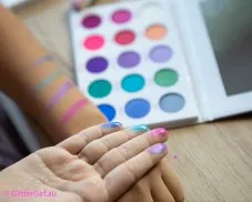 Unicorn Rainbow Palette   Sparkle Brush Set
