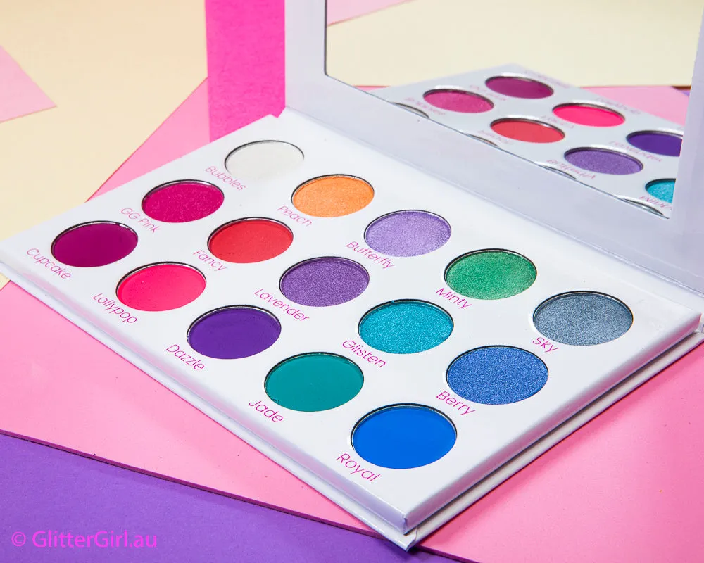 Unicorn Rainbow Palette   Sparkle Brush Set