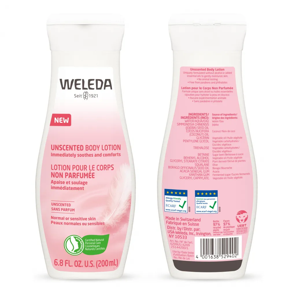 Unscented Body Lotion