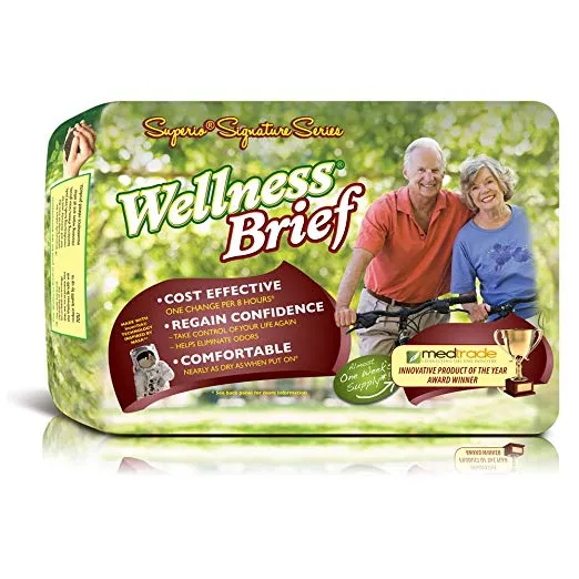 UW2131PK - Wellness Brief Superio Series, Medium 24-36