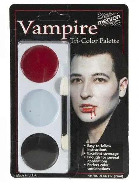 Vampire Mehron Tri-Colour Palette