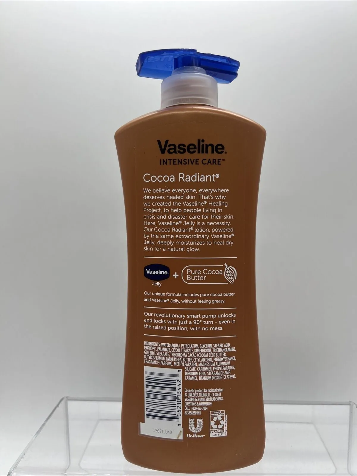 Vaseline Moisture Cocoa Radiant Body Lotion No Greasy 20.3oz